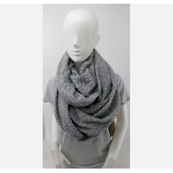EMANUEL GERALDO WOMENS 2PK SCARF WRAP INFINITY (PNK/BLK/GRAY PLAID,ONE SZ) - Picture 5 of 5